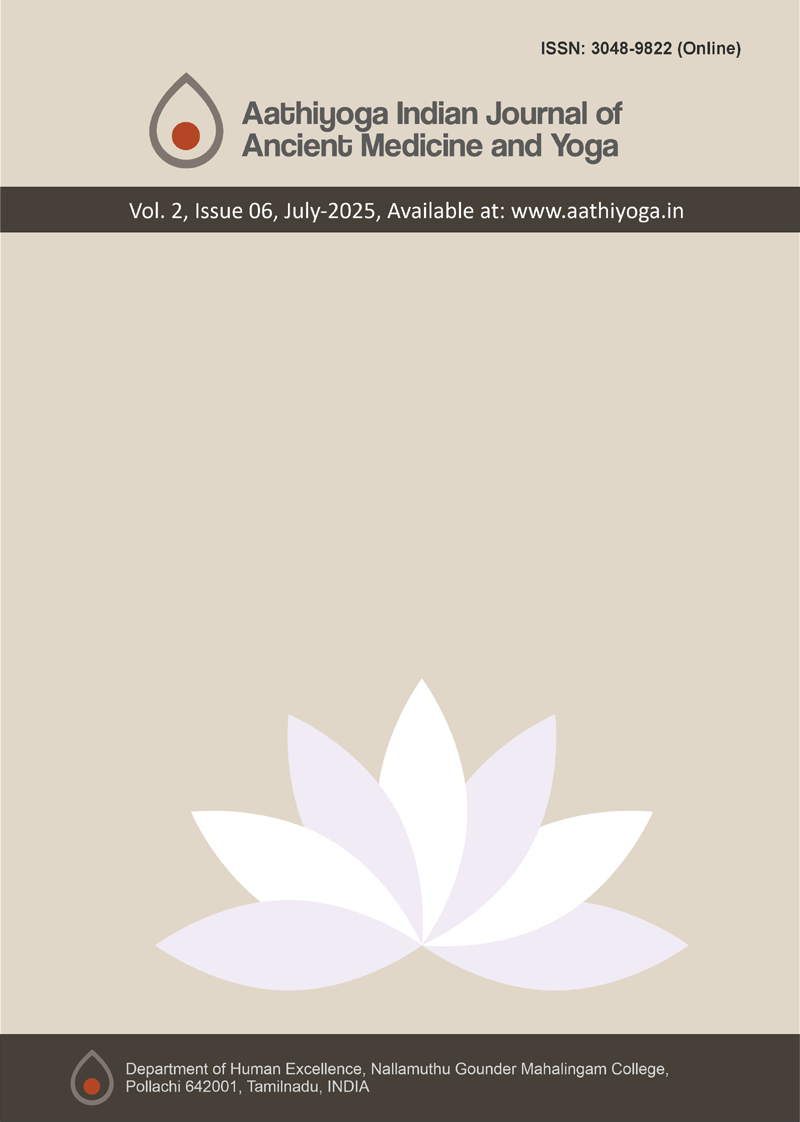 					View Vol. 2 No. 06 (2025): AATHIYOGA July 2025
				